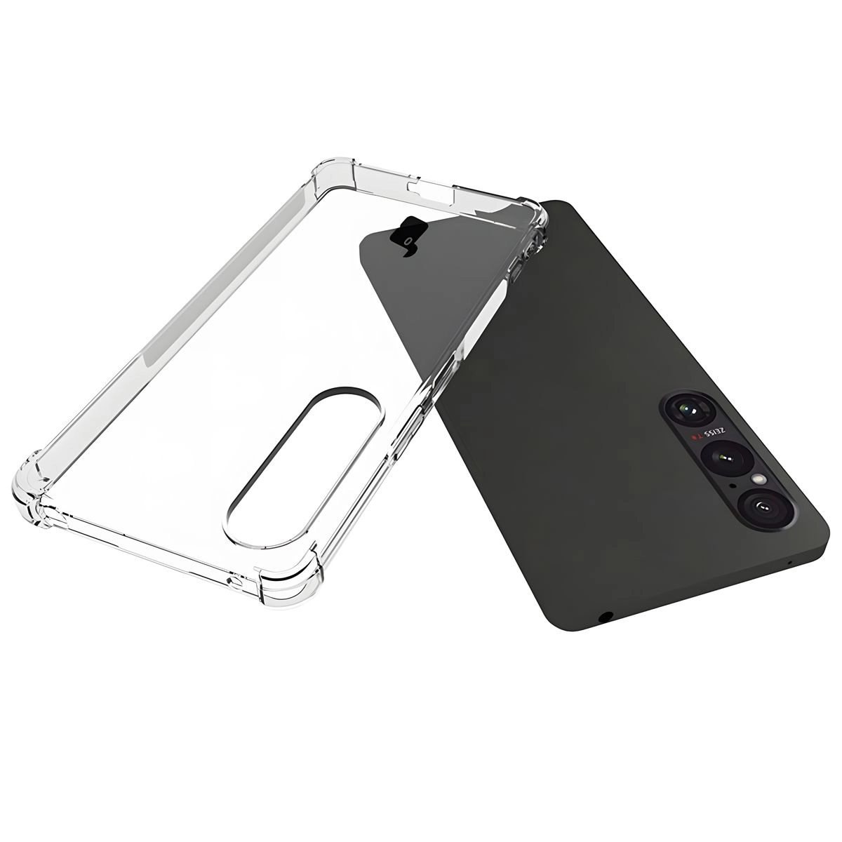 Etui Bizon Elastyczne Salpa do Xperia 1 VI Przezroczysty