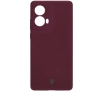 Etui Bizon Silikonowe Soft do Motorola Moto G85 5G Ciemno-fioletowy