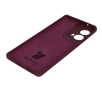 Etui Bizon Silikonowe Soft do Motorola Moto G85 5G Ciemno-fioletowy