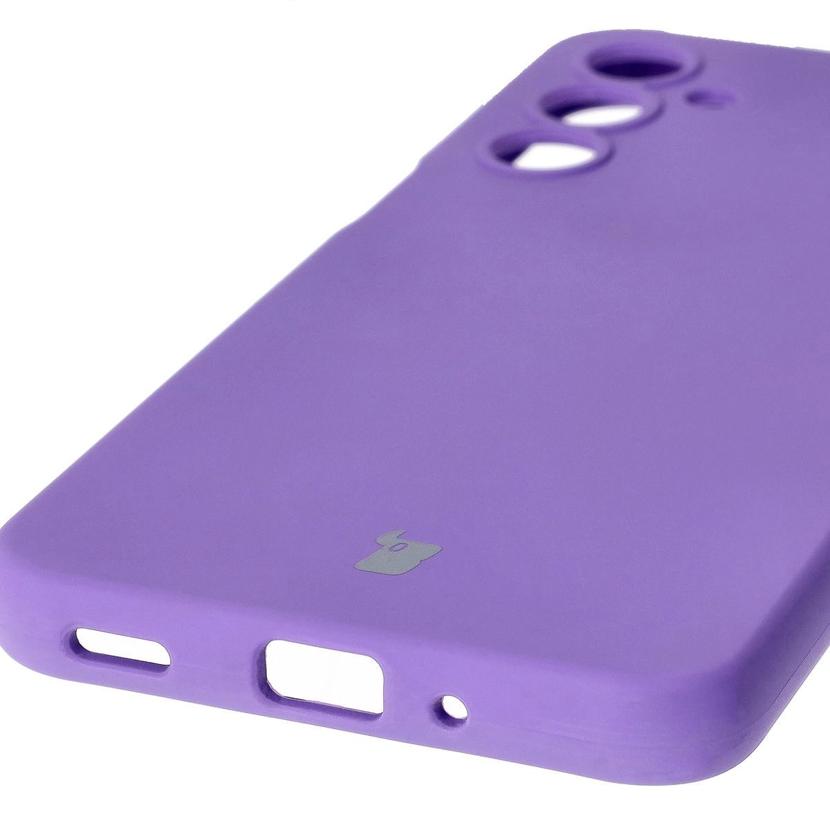 Etui Bizon Silikonowe Soft do Galaxy A16 4G/5G Fioletowy