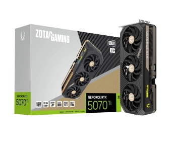 Karta graficzna Zotac Gaming GeForce RTX 5070 Ti SOLID OC 16GB GDDR7 256bit DLSS 4