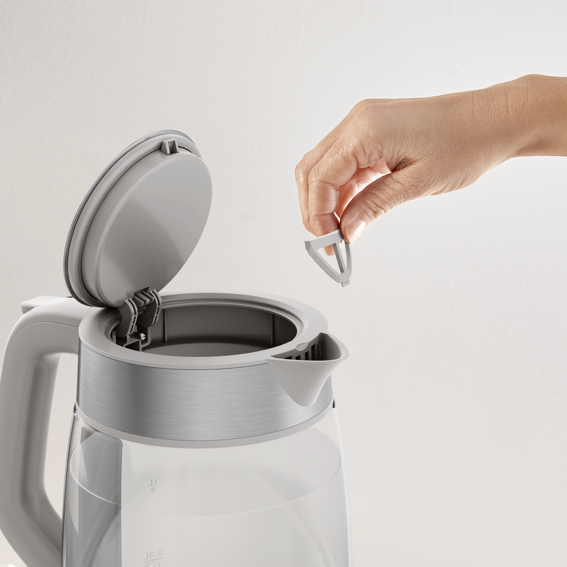Czajnik Tefal Glass Kettle KI605B30 1,7l 2200W