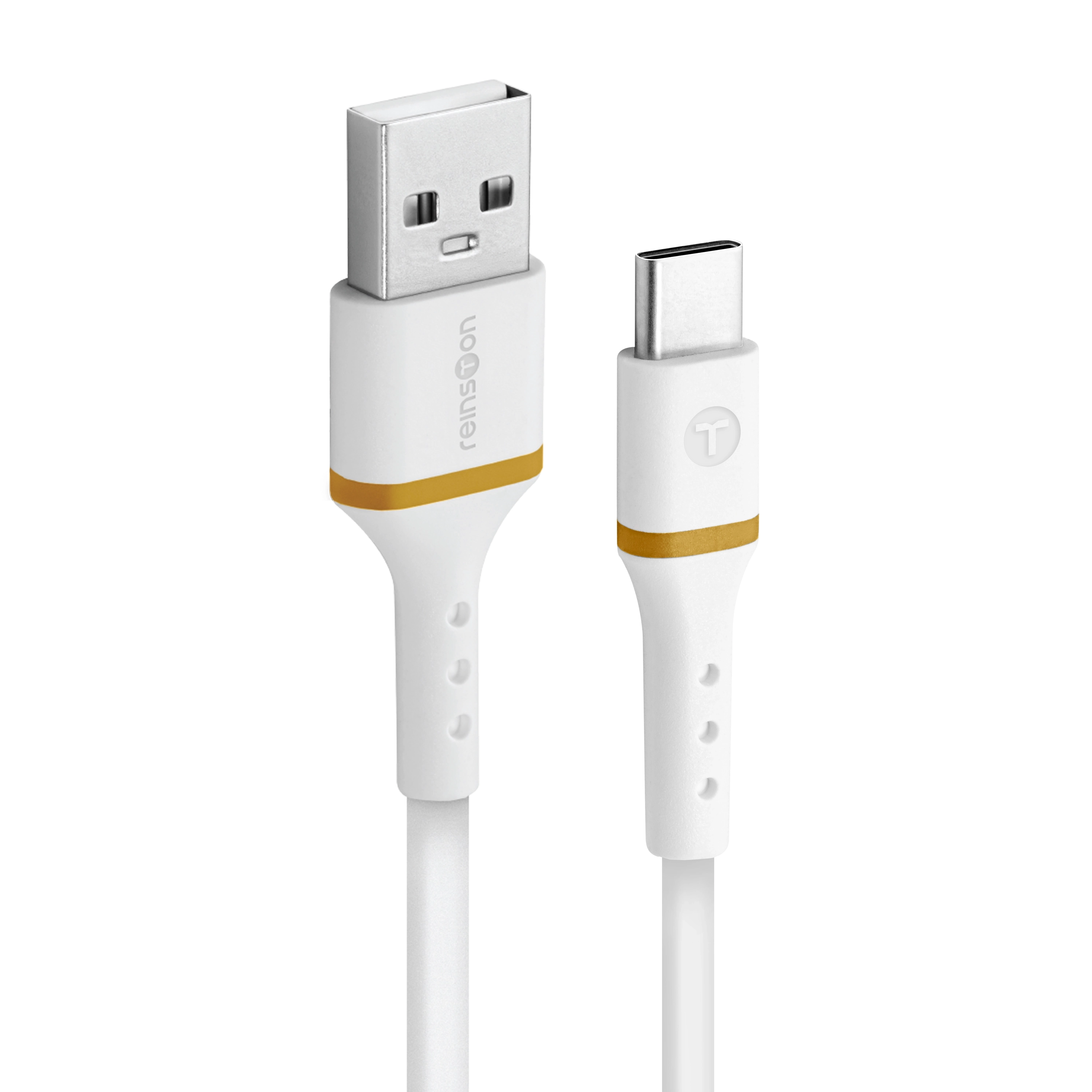 Kabel Reinston EK15ACB USB-A do USB-C 1,5m Biały