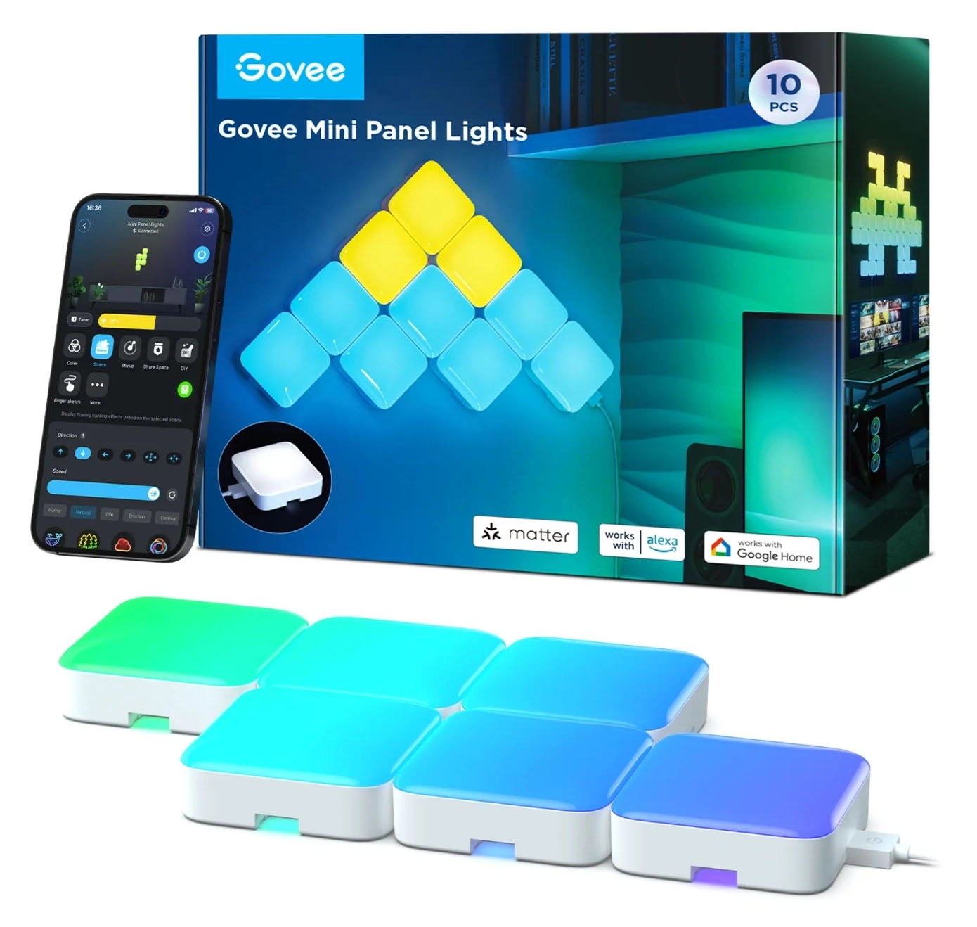 Panel LED Govee H8069 RGB 10szt.