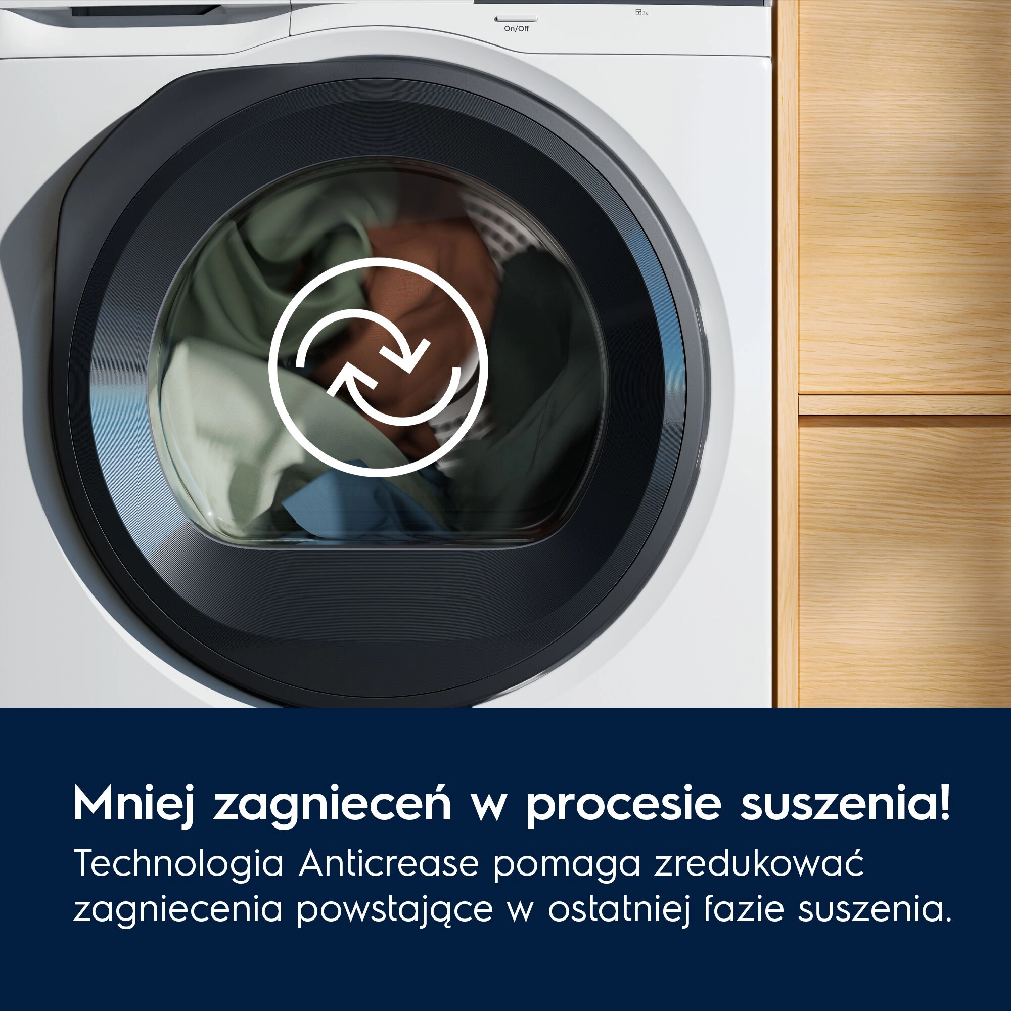 Suszarka Electrolux 600 GentleCare EW6DEU285YP 63,8cm 8kg