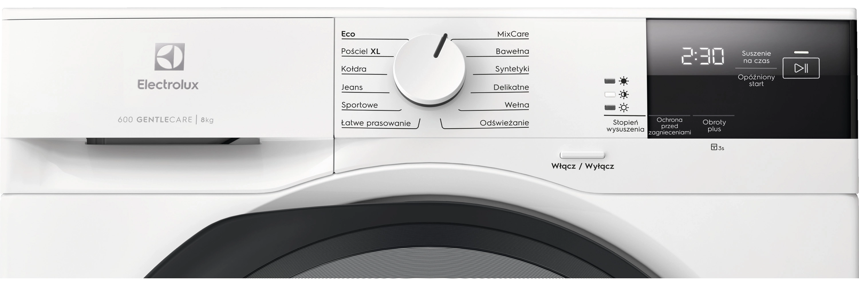 Suszarka Electrolux 600 GentleCare EW6DEU285YP 63,8cm 8kg