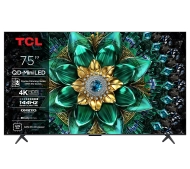 TCL 75Q6C 75" QD-Mini LED 4K 144Hz Google TV Dolby Vision IQ Dolby Atmos HDMI 2.1 DVB-T2