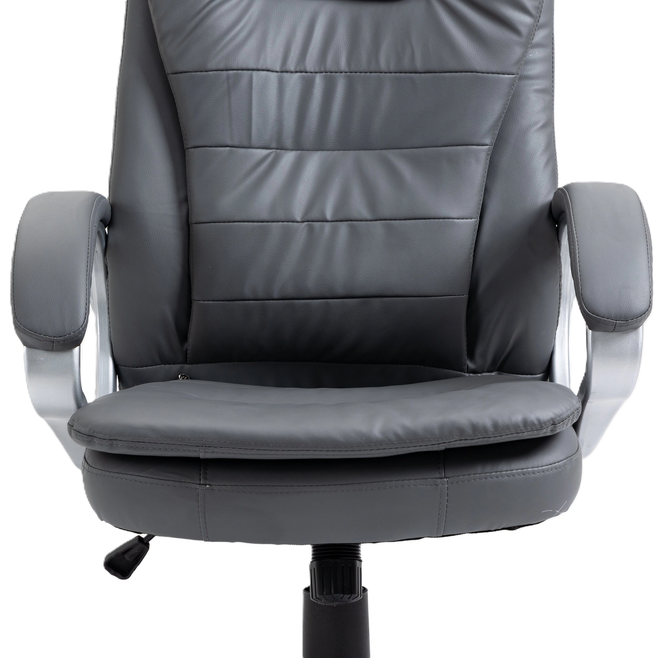 Fotel ActiveJet YK7304 Biurowy do 120kg Skóra ECO Szary