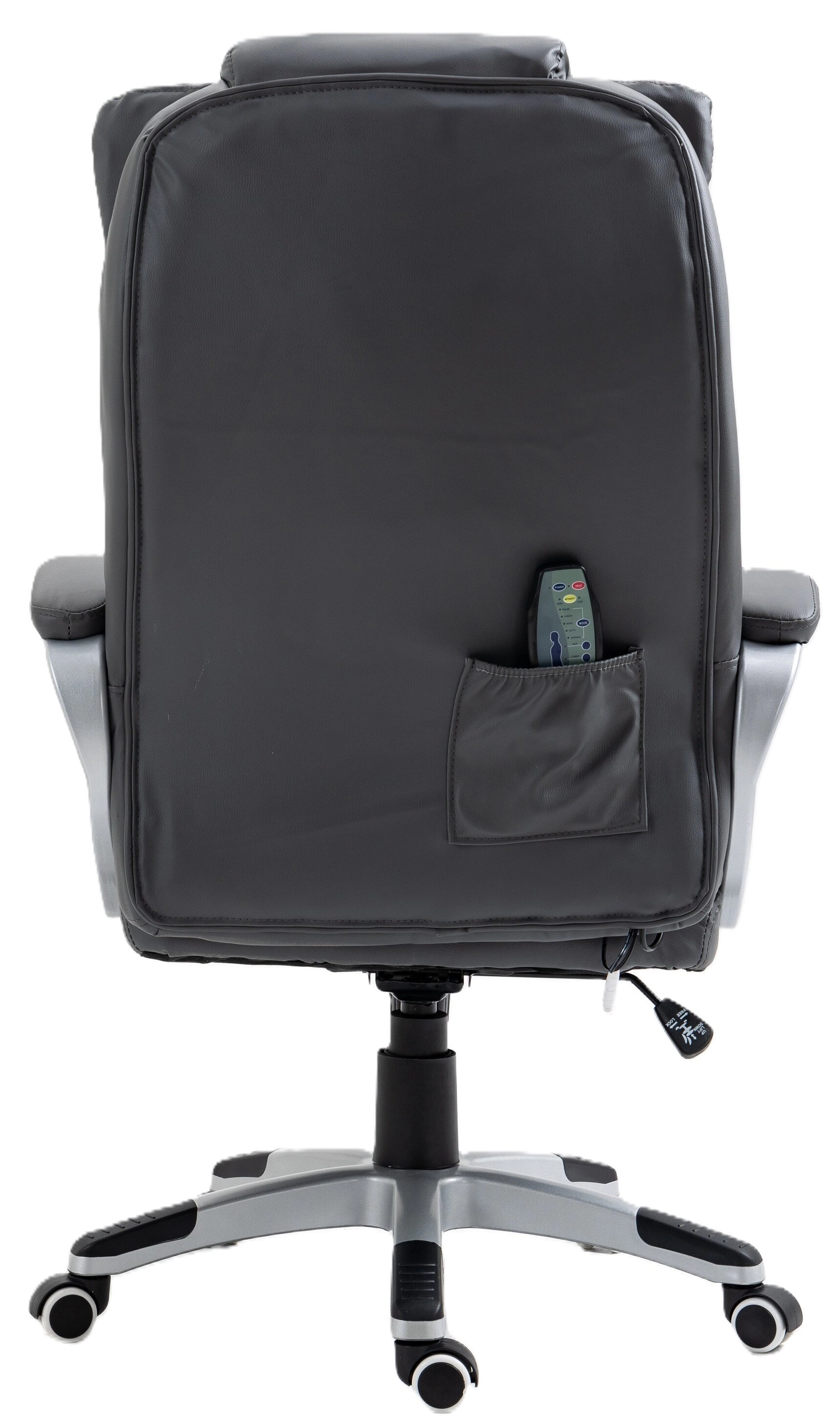Fotel ActiveJet YK7304 Biurowy do 120kg Skóra ECO Szary