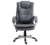 Fotel ActiveJet YK7304 Biurowy do 120kg Skóra ECO Szary