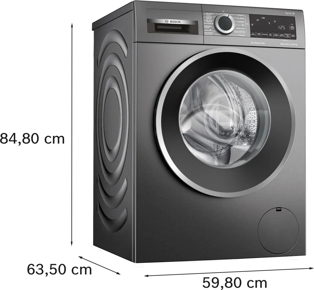 Pralko-suszarka Bosch Serie 6 WNA254REPL 59cm 10,5kg/6kg