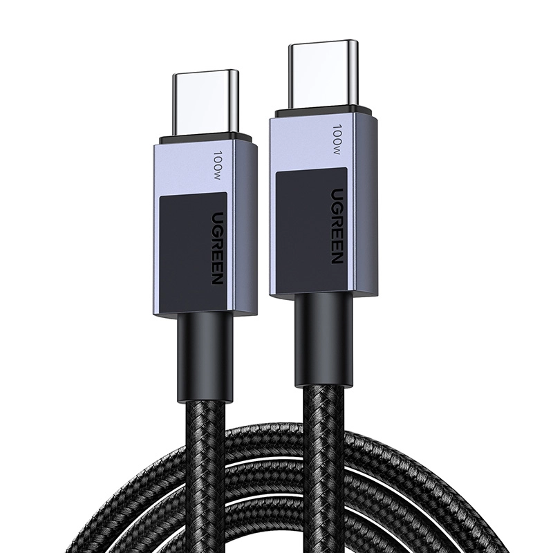 Kabel UGREEN USB-C do USB-C PD L512 100W 0,5m Szary