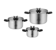 La Bonita Compacto LB6ZG02U ze składanymi uchwytami Indukcja 6 elementów