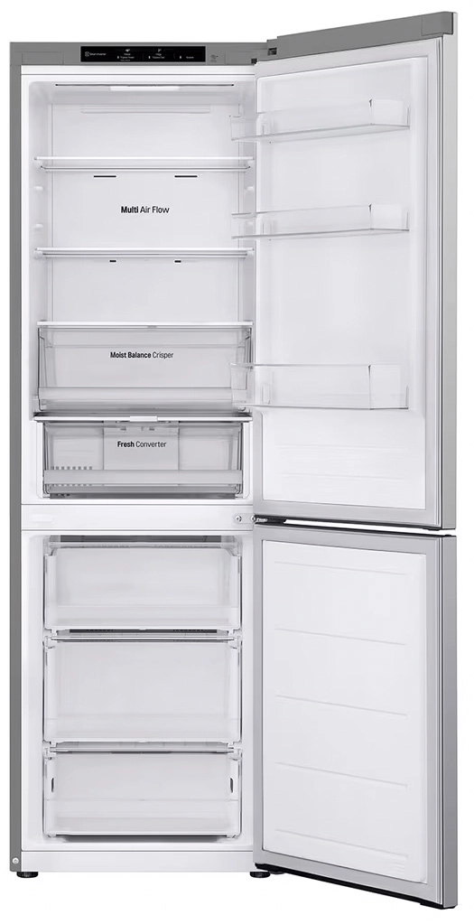 Lodówka LG GBV3100EPY Pełny No Frost 186cm Szuflada z kontrolą wilgotności Srebrny