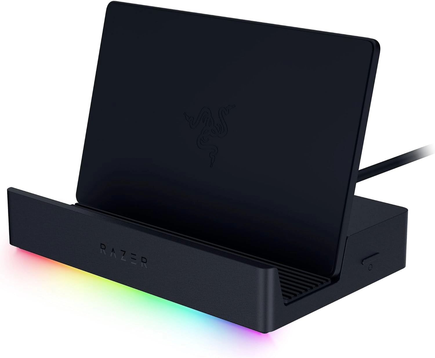 Adapter Razer Handheld Dock Chroma 6-portowy koncentrator HDMI i USB do ładowania mobilnych urządzeń do gier lub tabletów