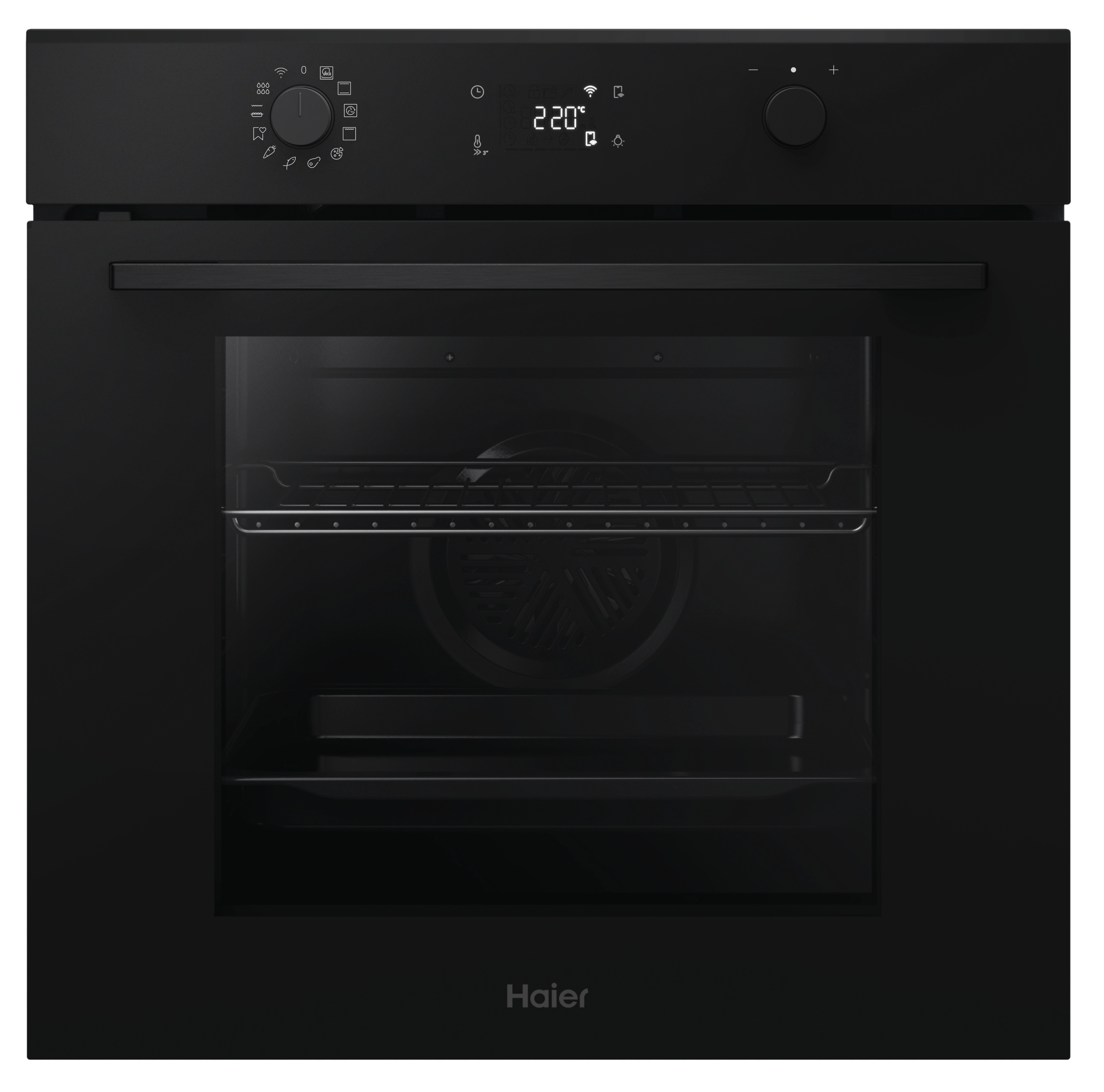 Haier ID Seria 2 H6 ID25B4LYTB Termoobieg AirFry Termosonda Zdalne sterowanie Czarny