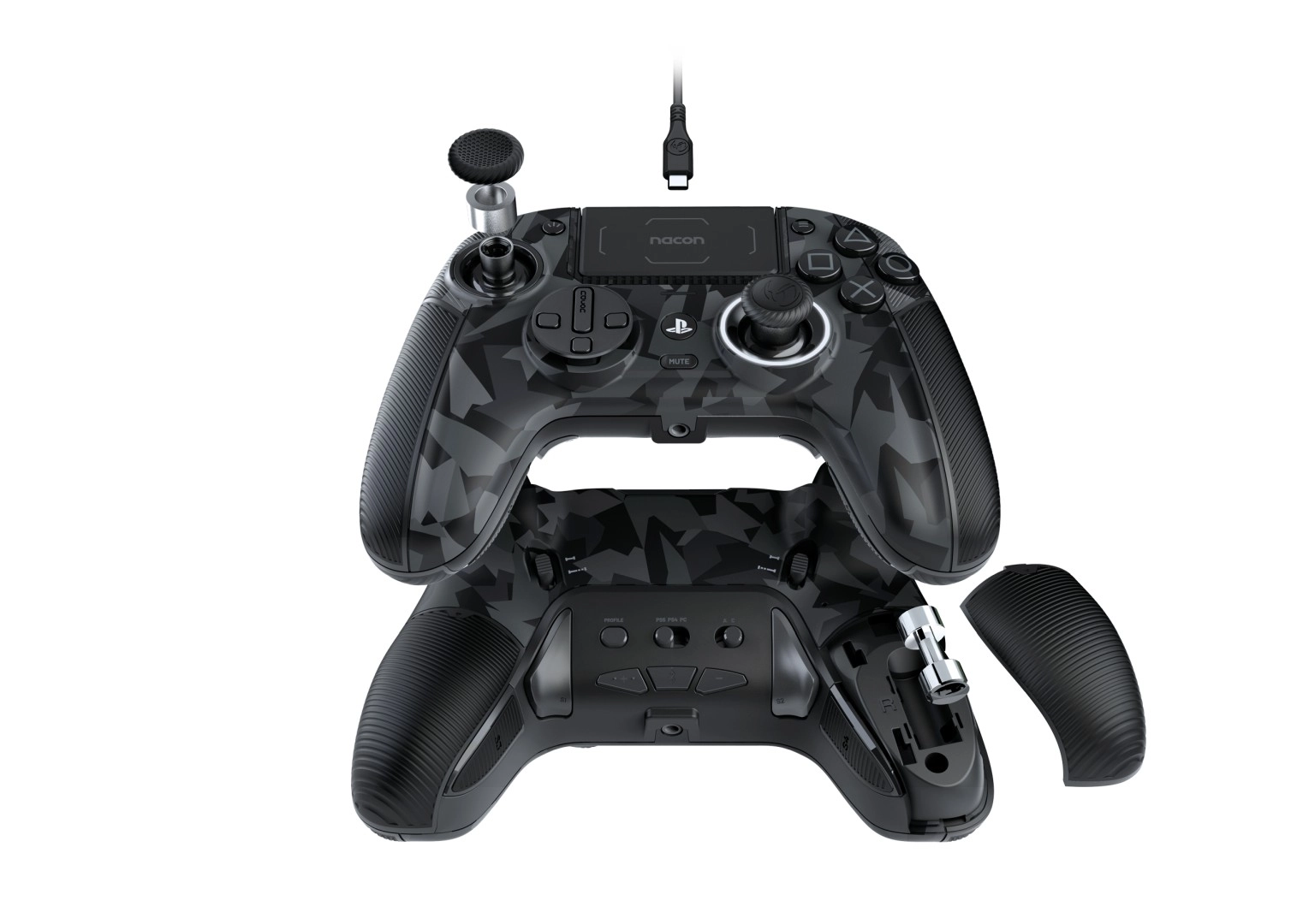 Pad Nacon Revolution 5 Pro do PS5, PS4, PC Bezprzewodowy/Przewodowy Urban Camo