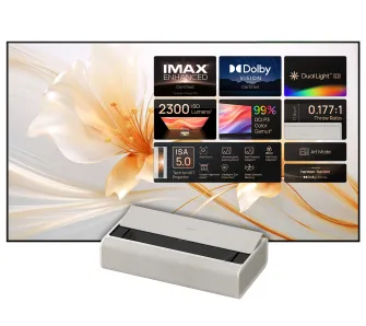 Projektor XGIMI Aura 2 DLP 4K Wi-Fi Bluetooth + ekran ALR 100"