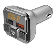 Hama 14165 2xUSB Srebrny
