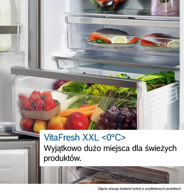 Lodówka Bosch Serie 6 KFI96AXEA Pełny No Frost 183cm Kostkarka Zdalne sterowanie Czarna stal szczotkowana