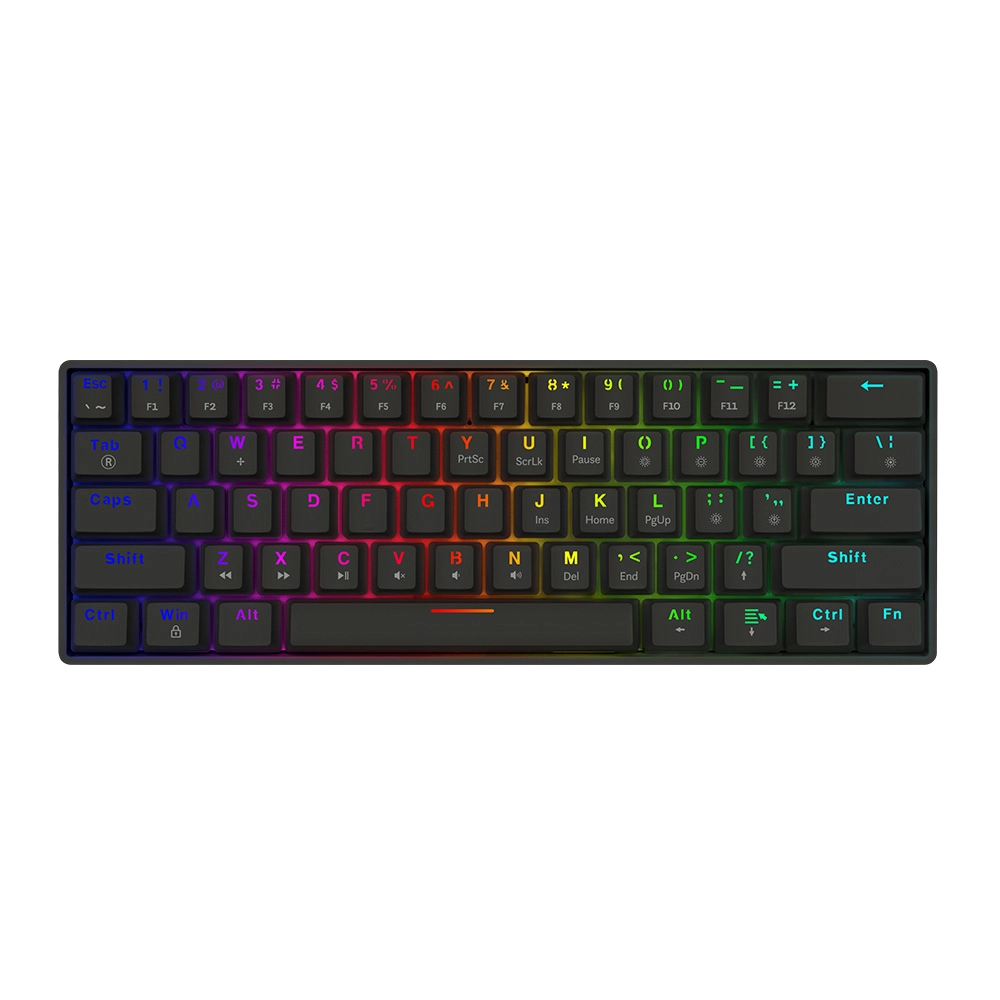 Klawiatura mechaniczna Savio Blackout X2 Outemu Brown Hot Swap Czarny
