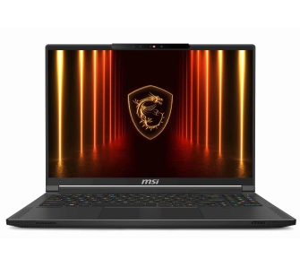 Laptop gamingowy MSI Stealth A16 AI+ A3XWHG-042PL OLED 16" 240Hz Ryzen AI 9 HX370 32GB RAM 2TB Dysk SSD RTX5070Ti DLSS4 Win11 Pro Czarny AI