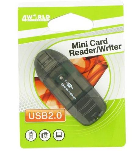 4World 03355 czytnik - pendrive
