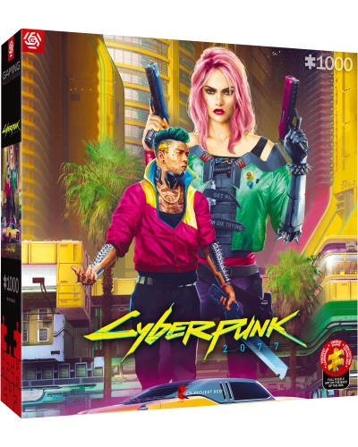 Puzzle Good Loot Cyberpunk 2077 Kitsch Style Gaming Puzzle 1000 elementów