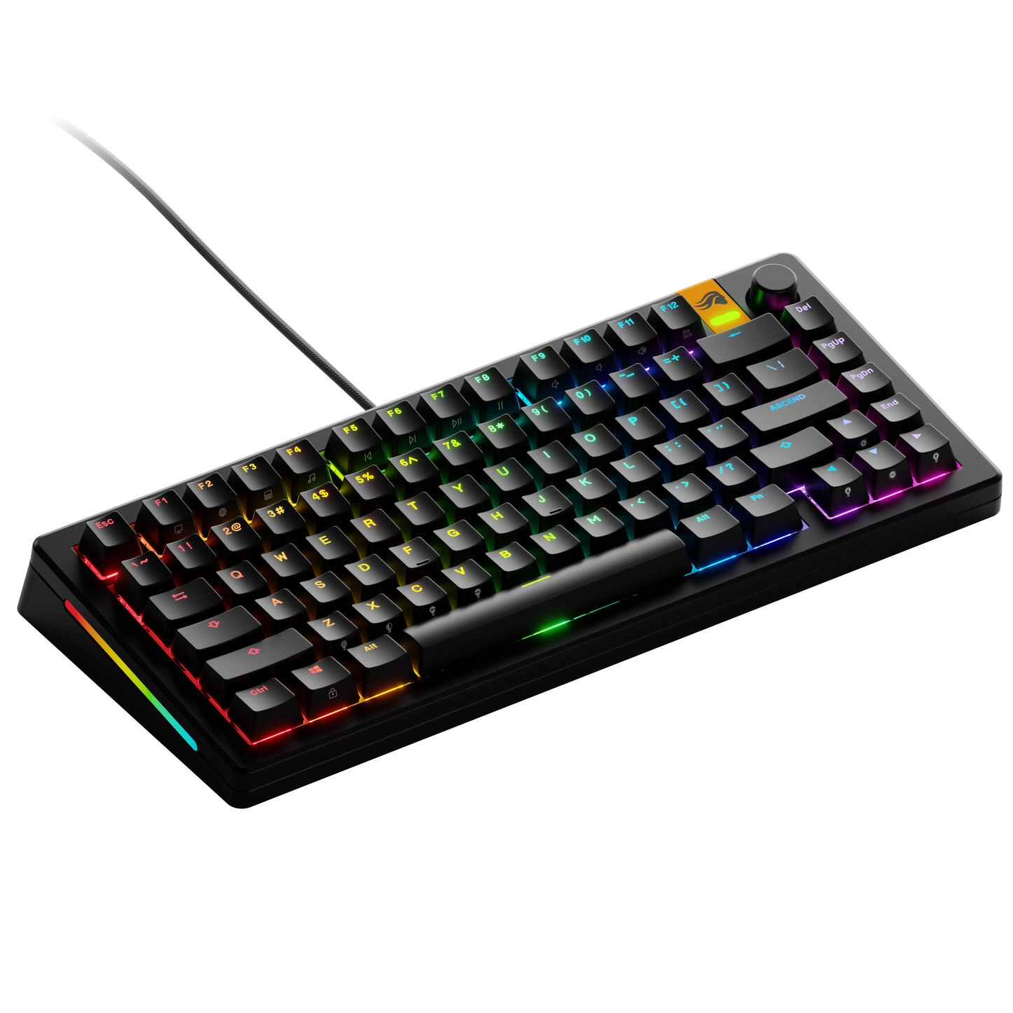 Klawiatura mechaniczna Glorious GMMK 3 HE 75% Czarny