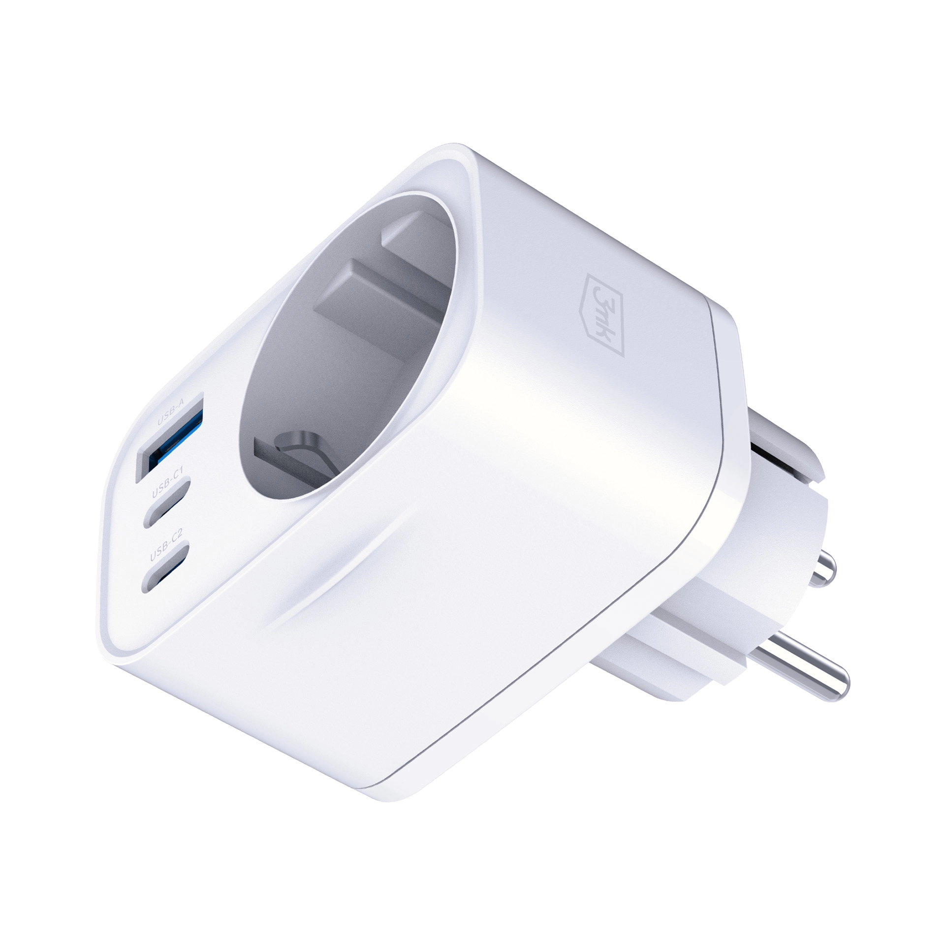 Ładowarka sieciowa 3mk Comfort Charger GaN 30W QC PD PPS USB