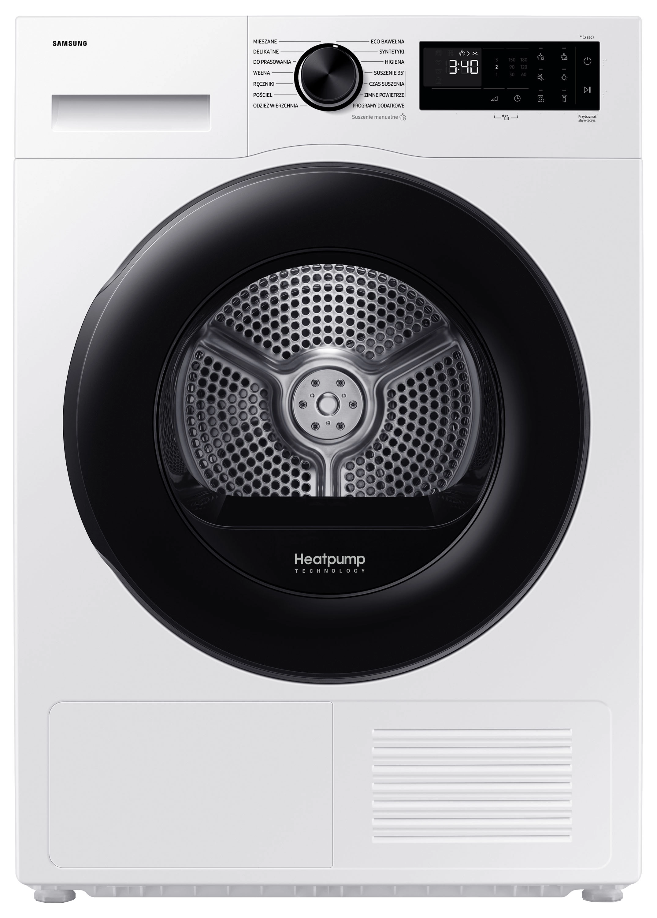 Suszarka Samsung DV90DG52A0AEEO 60cm 9kg Zdalne sterowanie