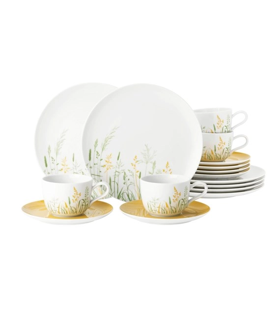 Zestaw do kawy Seltmann Liberty Meadow Grasses Curry 18 elementów