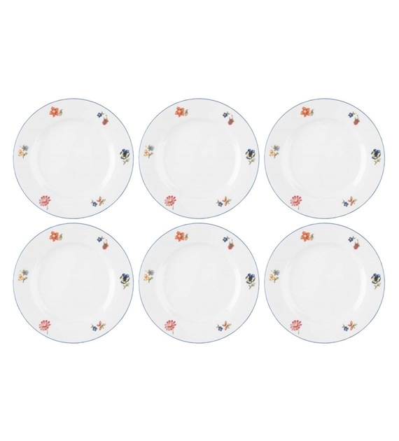 Zestaw talerzy Seltmann Sonate Nostalgia 6 elementów 17cm