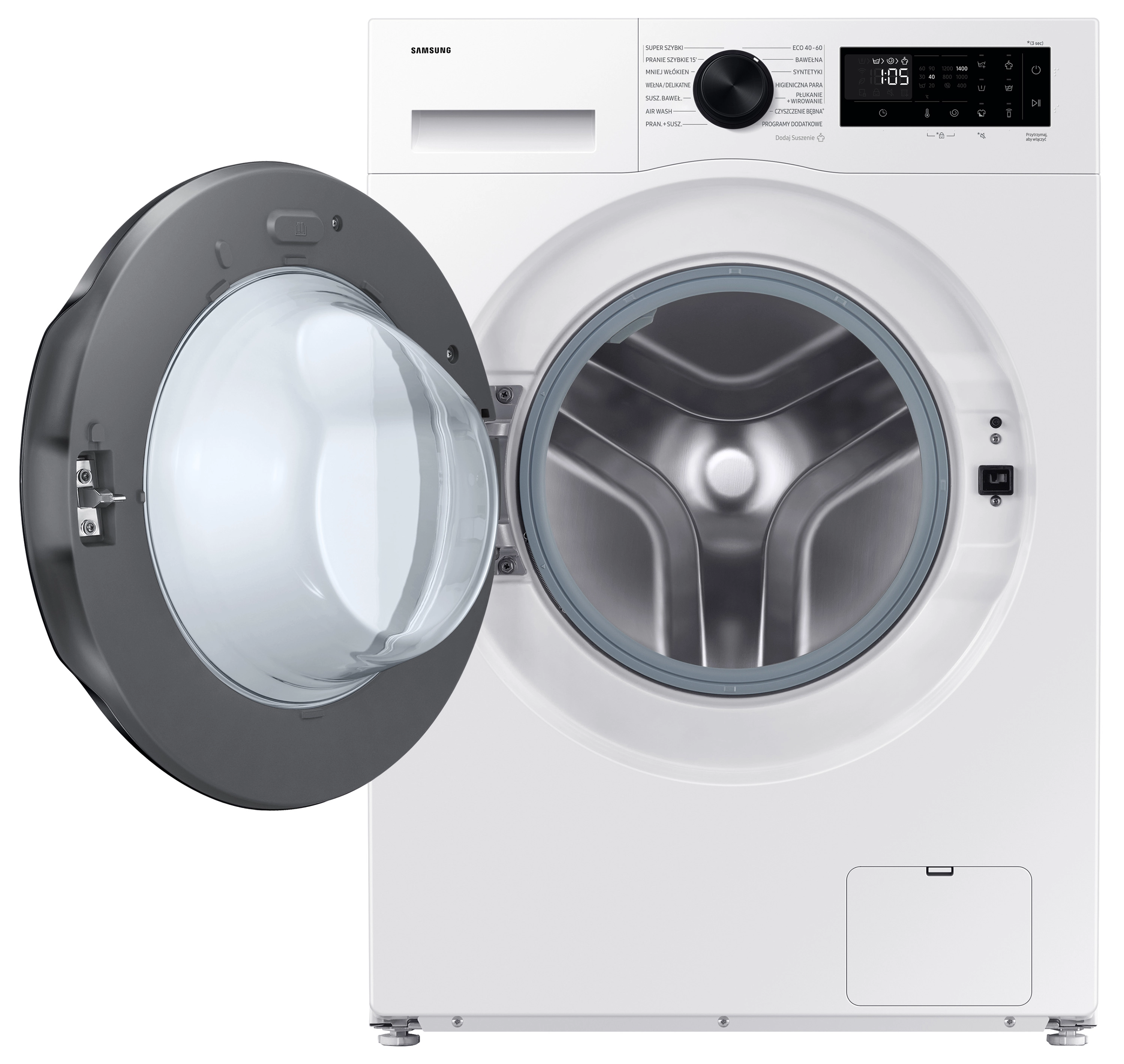 Pralko-suszarka Samsung WD90DG5G34BEEO 48cm 9kg/5kg Zdalne sterowanie