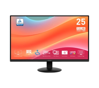 Monitor MSI PRO MP252L 24,5" Full HD IPS 100Hz 1ms MPRT