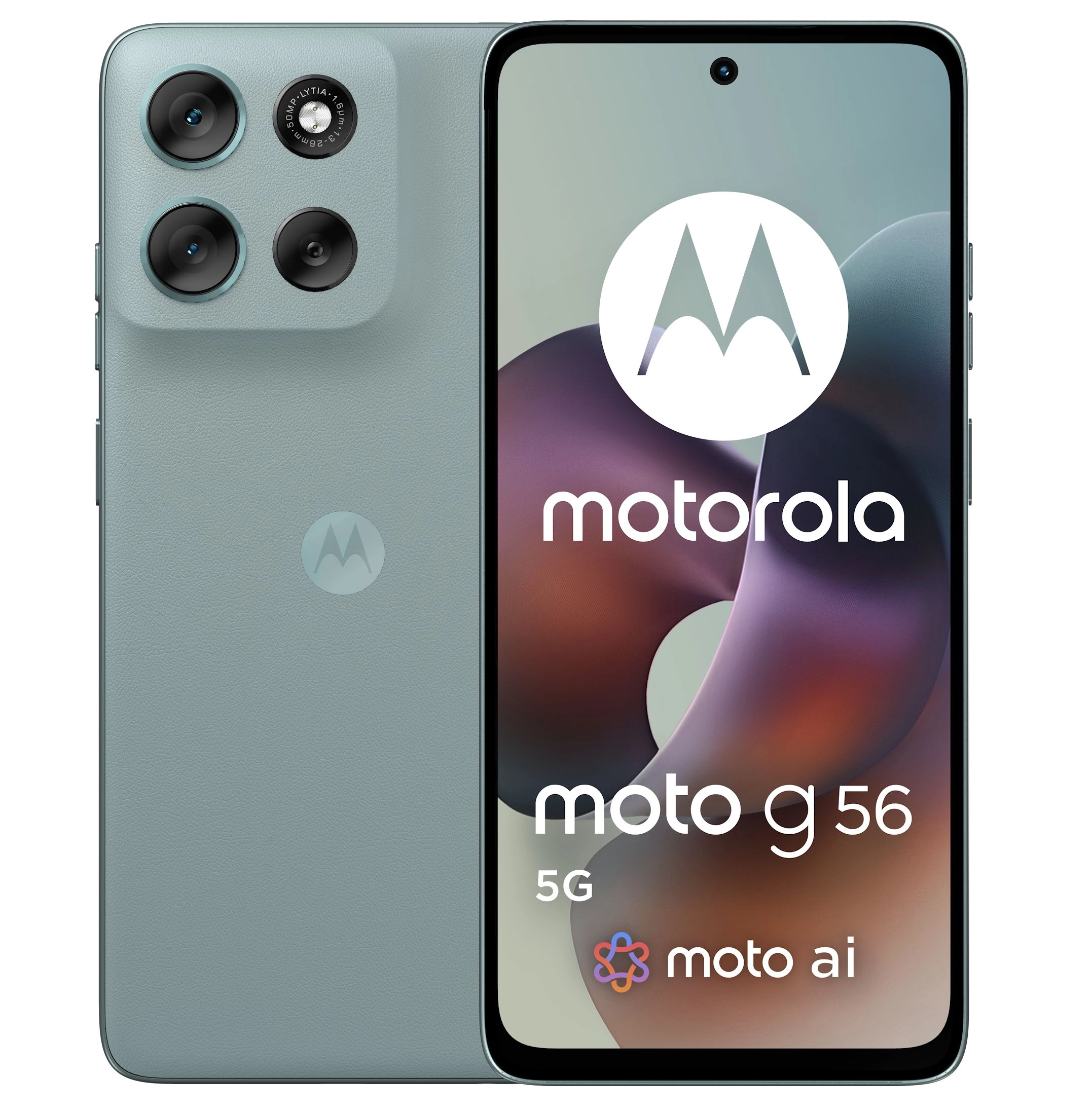 Smartfon Motorola moto g56 5G 8/256GB Funkcje AI 6,72" 120Hz 50Mpix Gray Mist