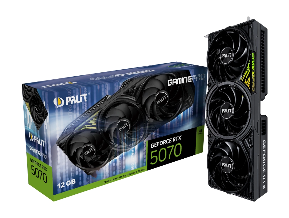 Karta graficzna Palit GeForce RTX 5070 GamingPro 12GB GDDR7 192bit DLSS 4