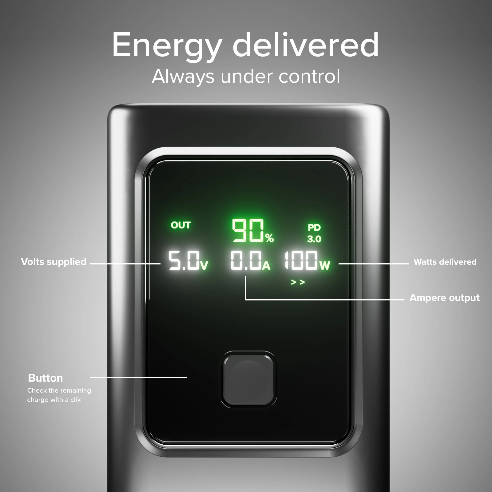 Powerbank SBS TTBB20000LCDPD100 LCD Power Bank 20000mAh PD 100W