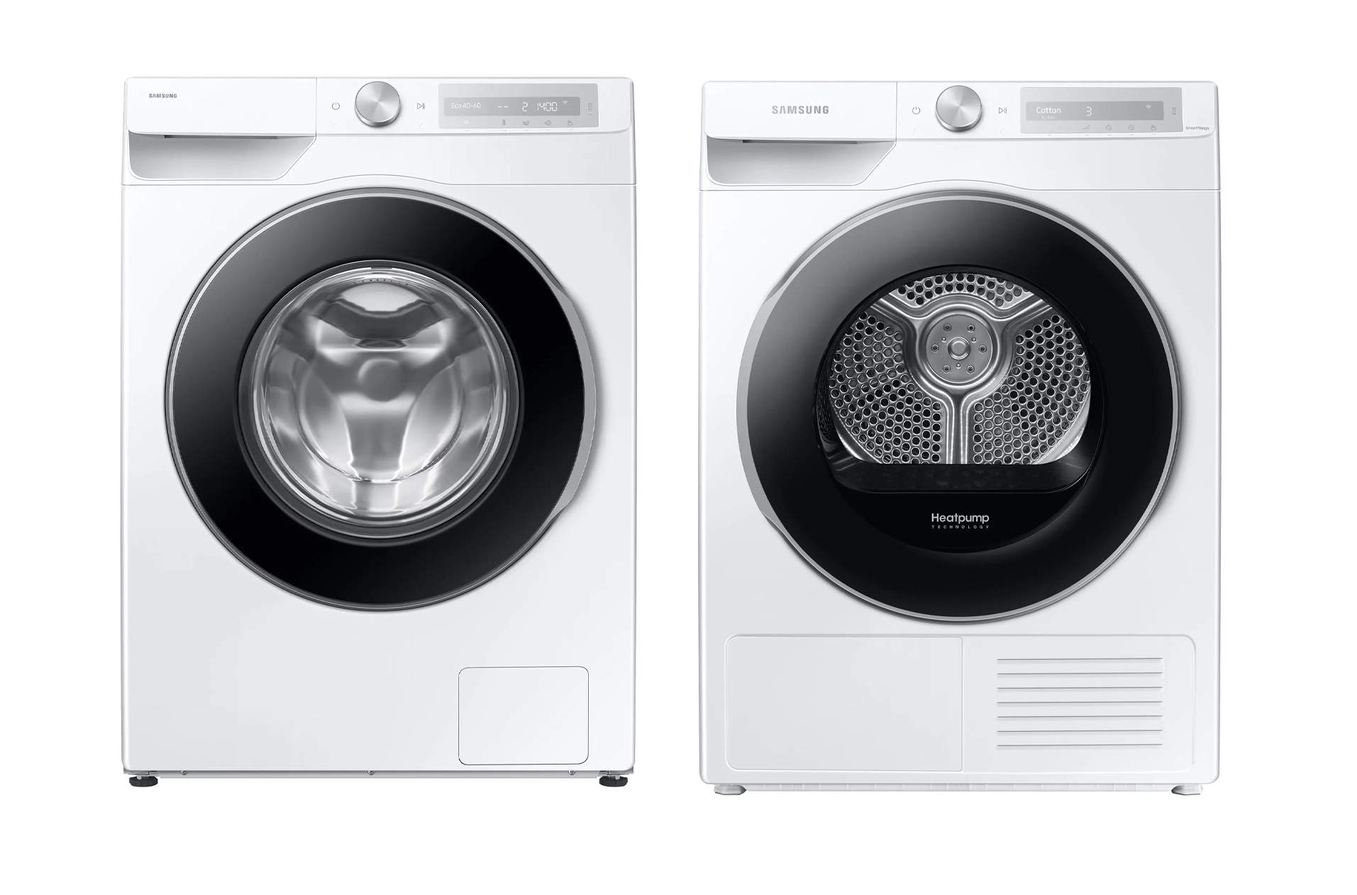 Samsung pralka WW90DG6U25LHU4 9kg 1400obr/min + suszarka DV90T6240LH Optimal Dry AI Control 60cm 9kg