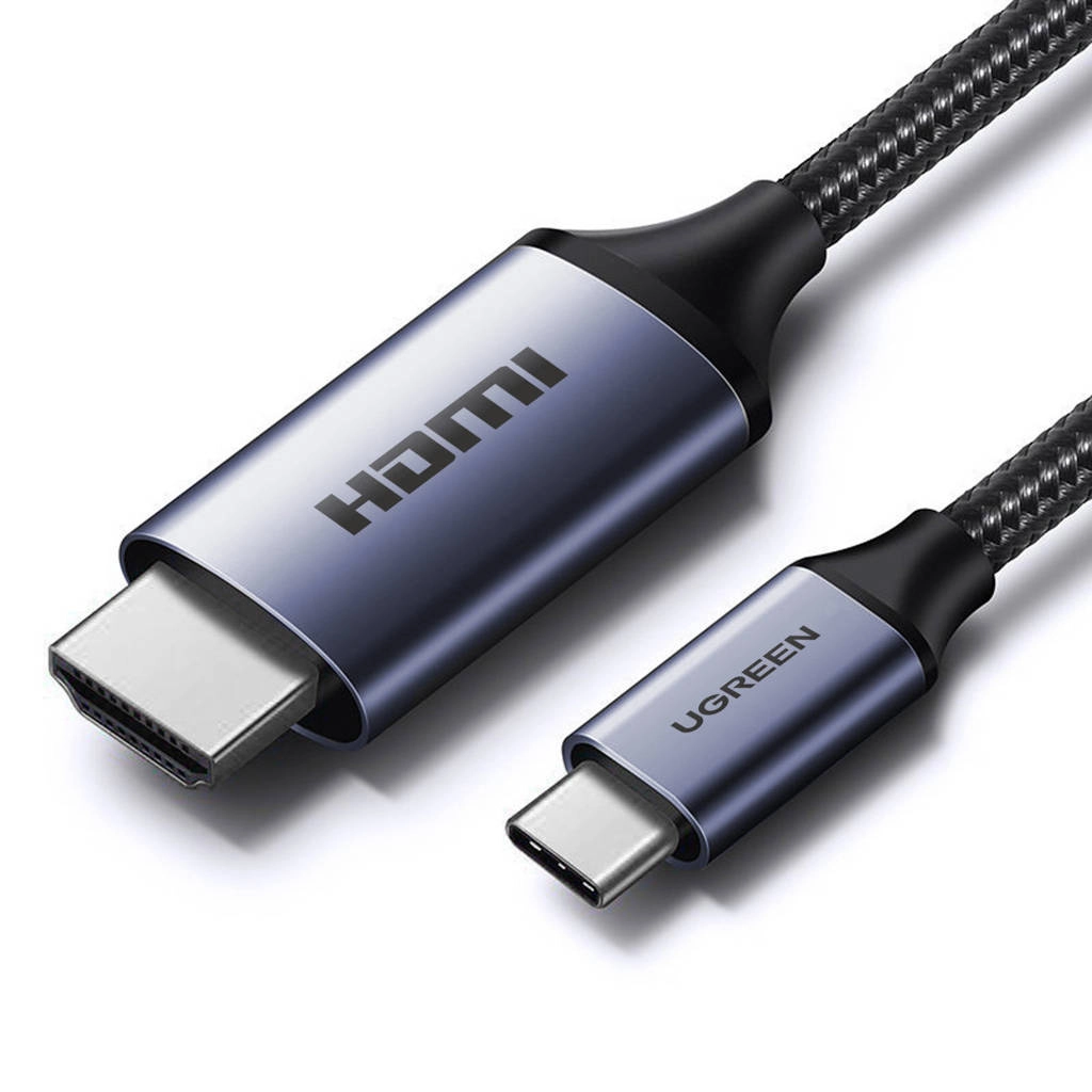 Kabel UGREEN USB C do HDMI 2.1 1,5m Szary