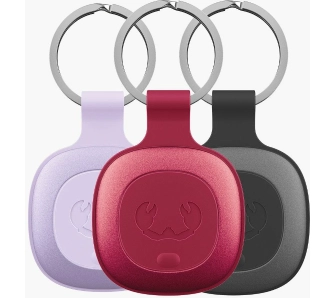 Lokalizator Fresh 'n Rebel Smart Finder Tag iOS Liliowy Czerwony Czarny 3szt