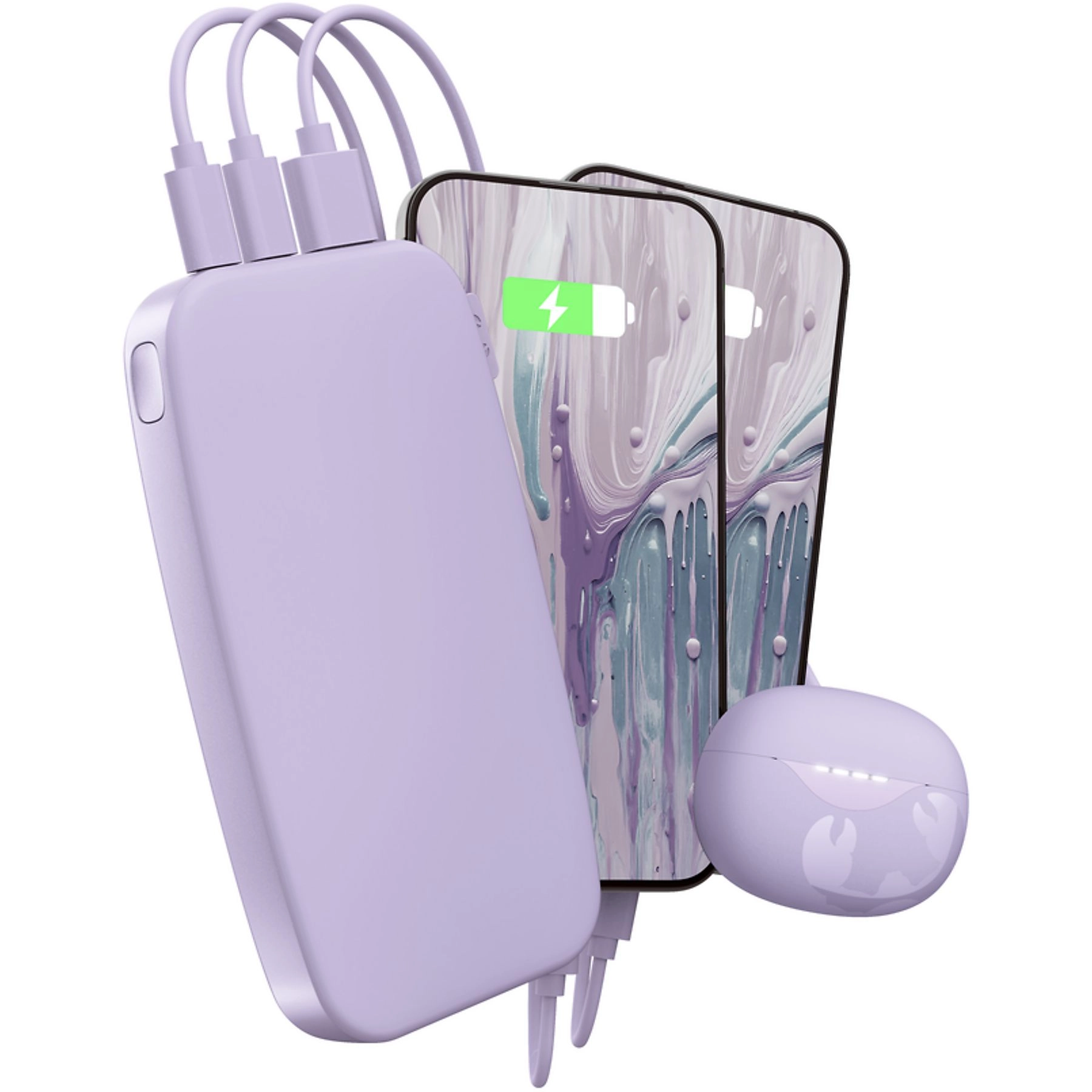 Powerbank Fresh 'n Rebel 2PB18100DL2 18000mAh 20W Dreamy Lilac