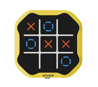 Elektroniczna gra GiiKER Tic-Tac-Toe Bolt (Kółko i Krzyżyk) Żółty