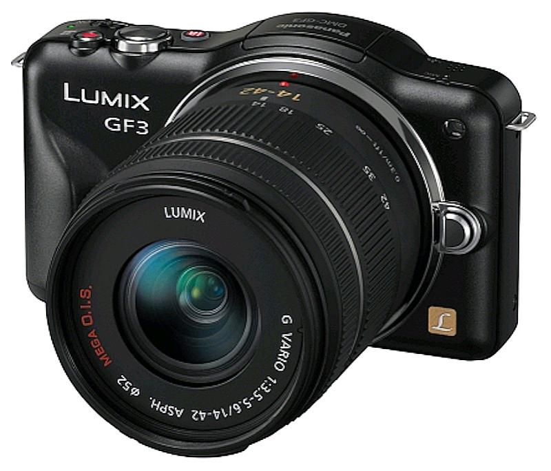 Panasonic DMC-GF3 + 14-42 mm (czarny)