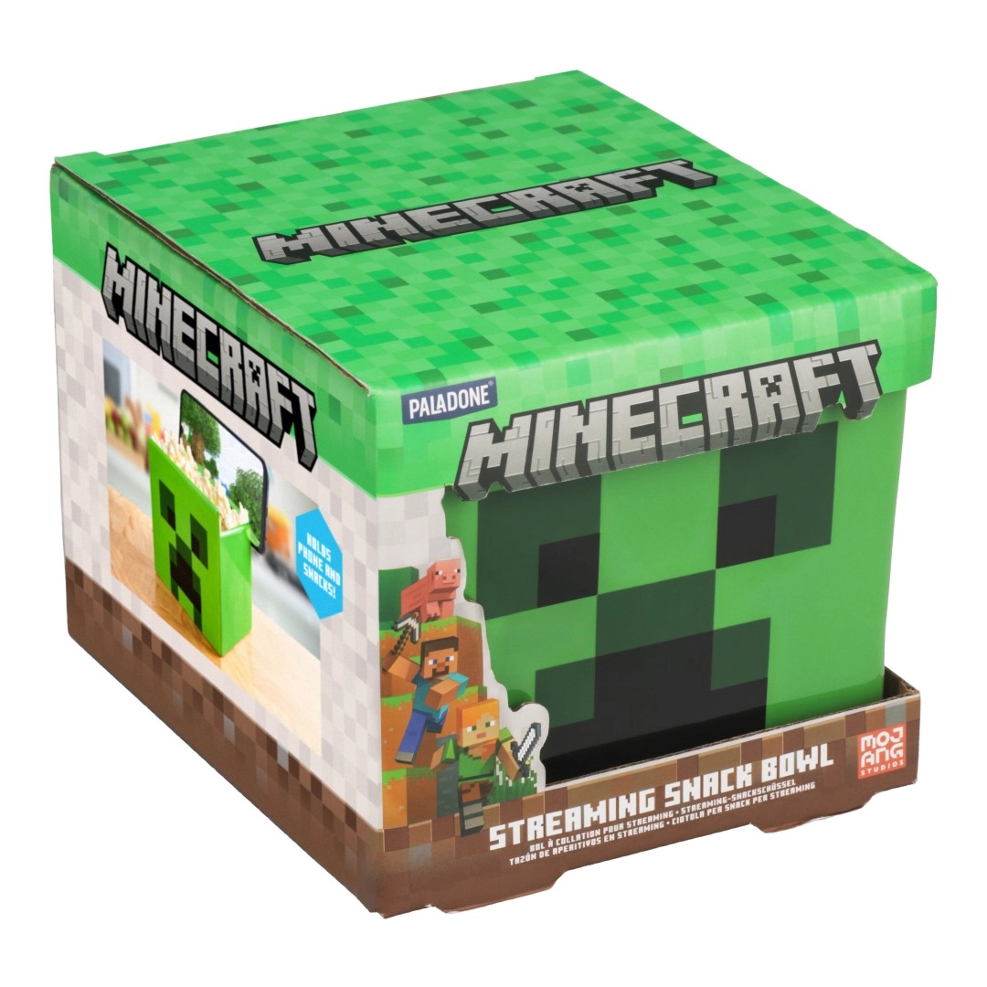 Pojemnik Paladone Miska z podpórką pod telefon Minecraft Streaming Snack Bowl Creeper