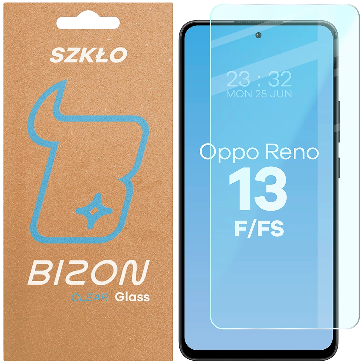 Szkło hartowane Bizon Clear 2 do Oppo Reno13 F / FS