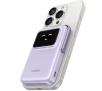 Powerbank UGREEN UNO PB572 Magnetyczny 10000mAh Qi 7,5W Fioletowy