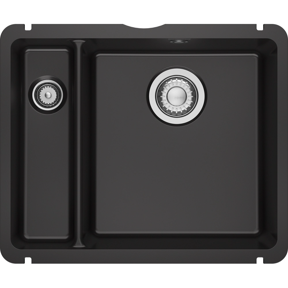 Zlewozmywak Franke KubusX KXK 160-37-12 Fraceram Czarny