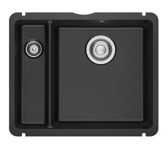 Zlewozmywak Franke KubusX KXK 160-37-12 Fraceram Czarny