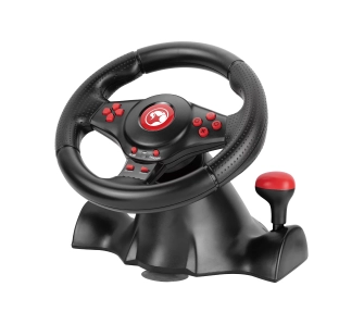 Kierownica Marvo Onaga 30 z pedałami do PS4, PS3, Xbox One, Xbox 360, Nintendo Switch, PC Force Feedback
